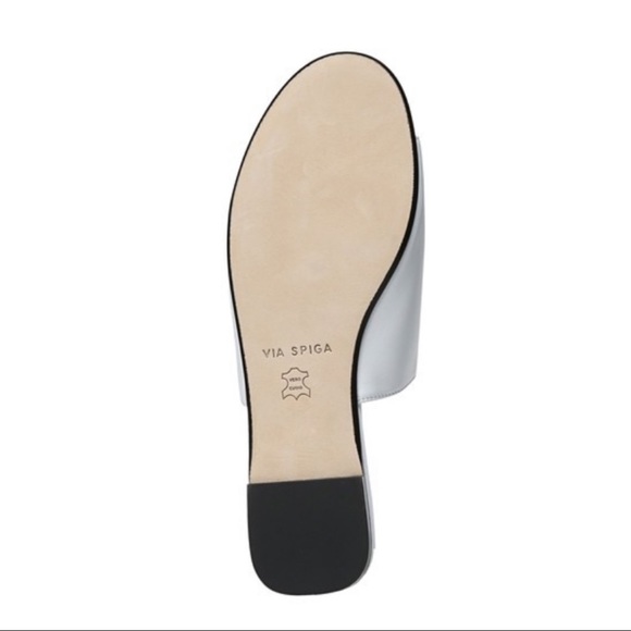 ✨Via Spiga White Hope Slide Sandal - Picture 8 of 8